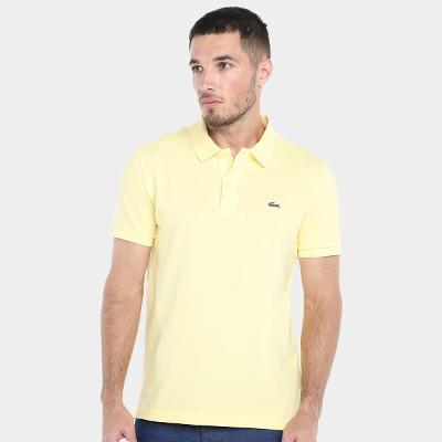 Camisa Polo Lacoste Slim Fit Piquet Masculina