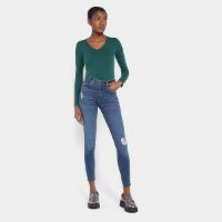 Calça Jeans Skinny Malwee Cintura Média Feminina - 2