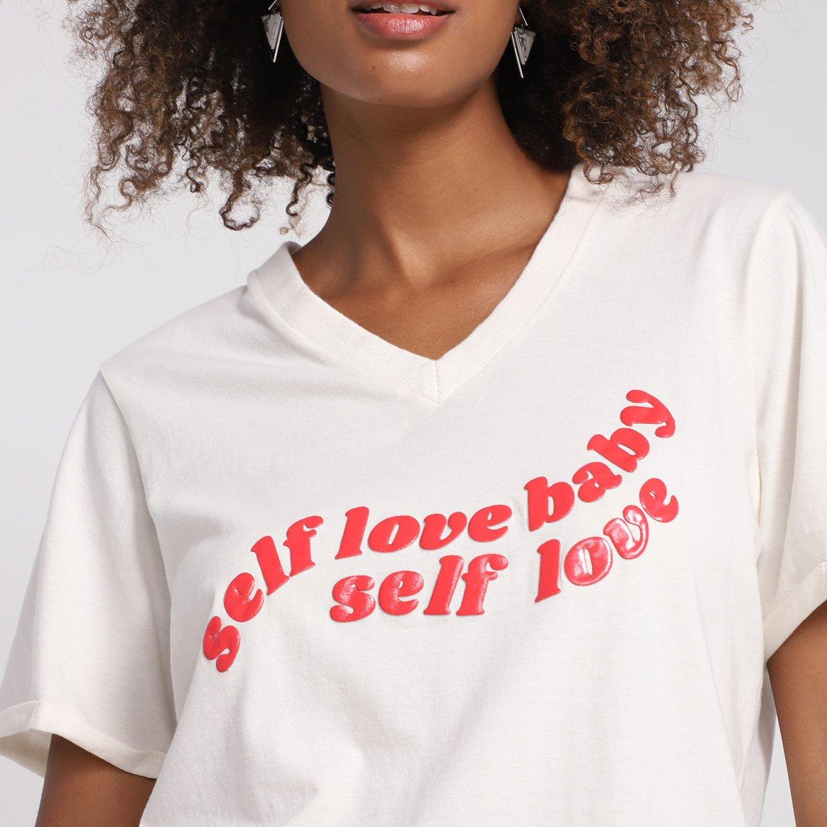 Camiseta All Is Love Self Love Feminina - 4