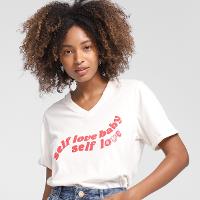 Camiseta All Is Love Self Love Feminina - 1