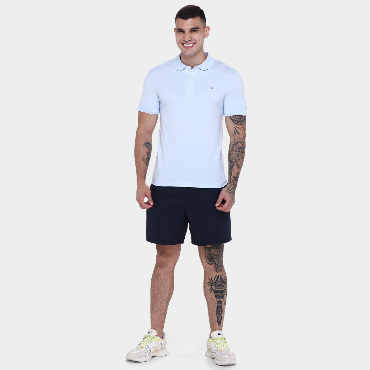 Camisa Polo Lacoste Slim Fit Masculina - 4