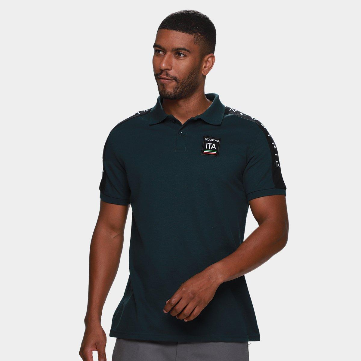 Camisa Polo Industrie Itália I Masculina - 1