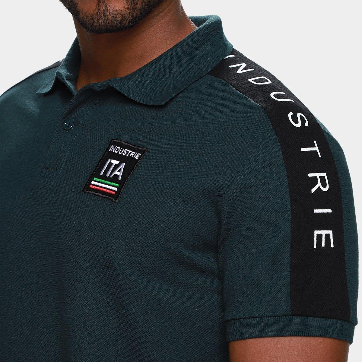 Camisa Polo Industrie Itália I Masculina - 3