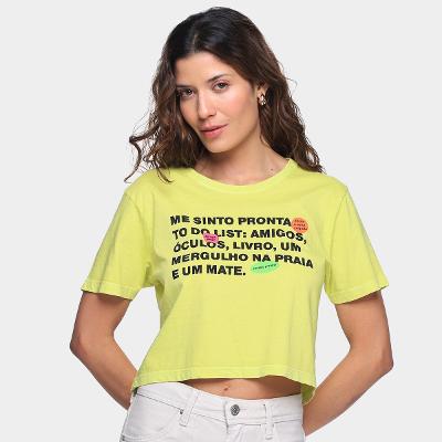 Blusa Oh, Boy! Me Sinto Pronta Feminina