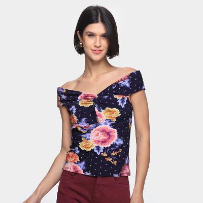 Blusa Lez a Lez Ombro A Ombro Feminina