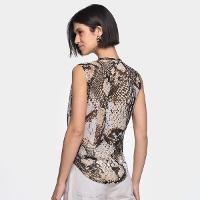 Blusa Eagle Rock Animal Print Snake Feminina - 2