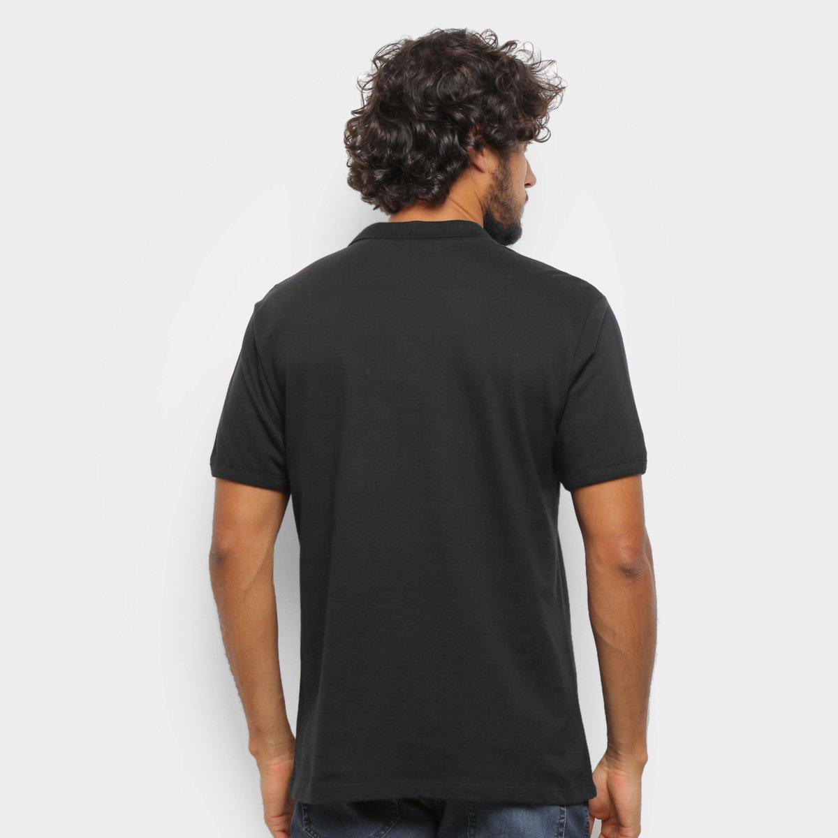 Kit 2 Camisas Polo Básicos Lisa Masculina - 4