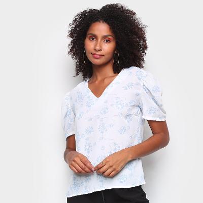 Blusa Only Fashion Floral Feminina