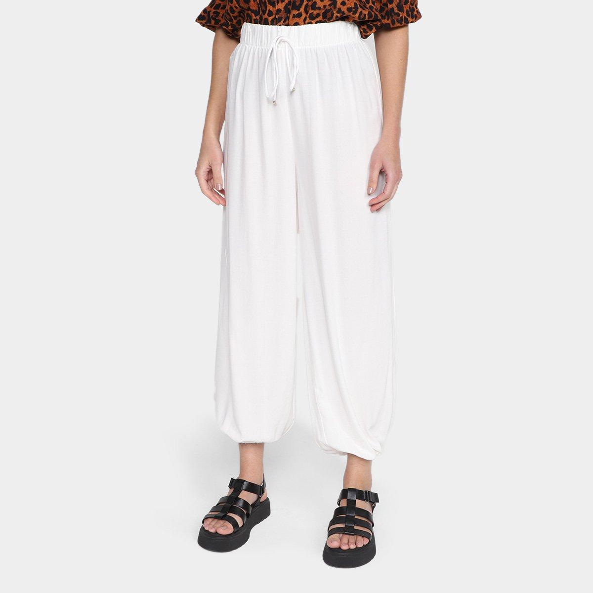 Calça Aladim Lança Perfume Cintura Alta Feminina - 1