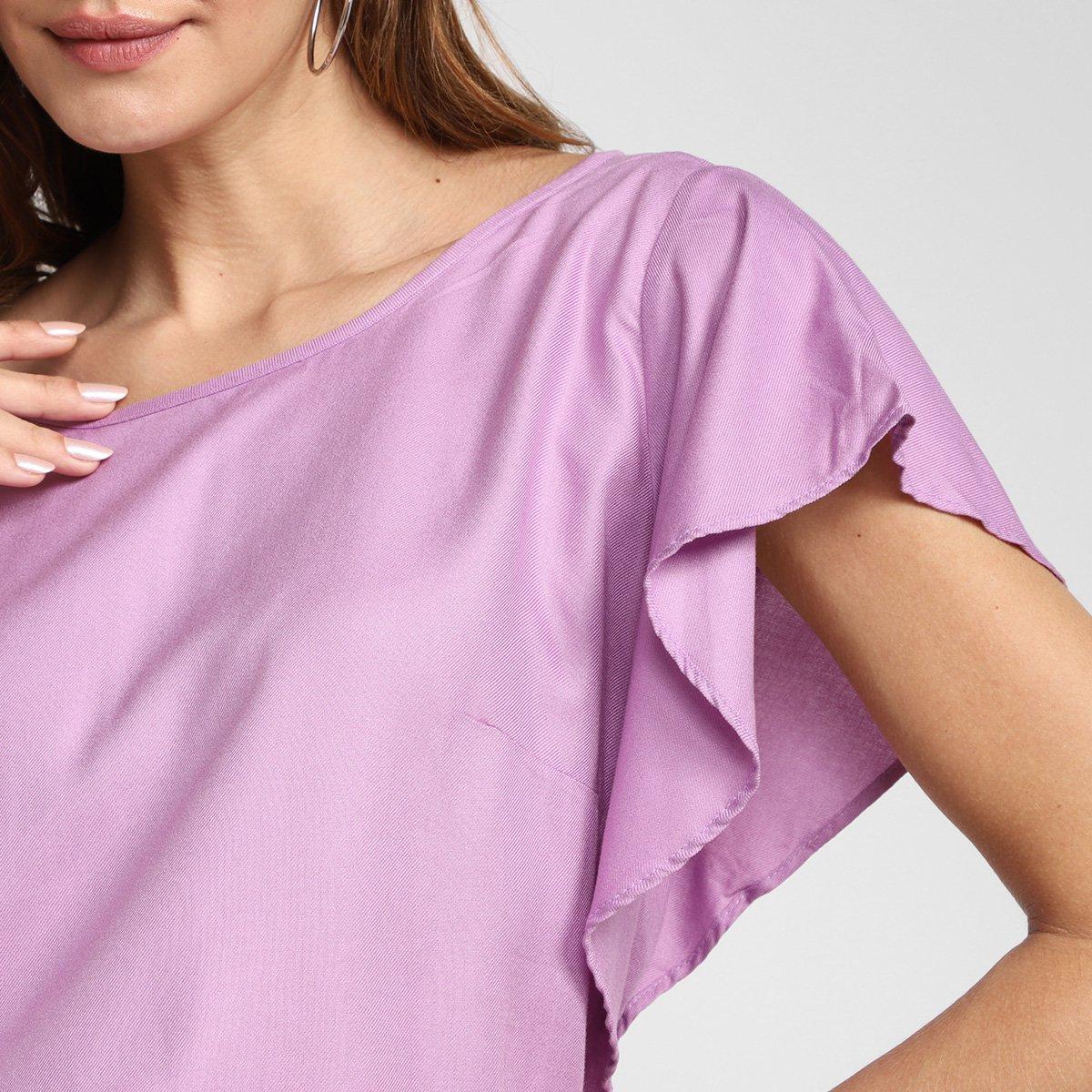 Blusa Mercatto Manga Ampla Feminina - 3