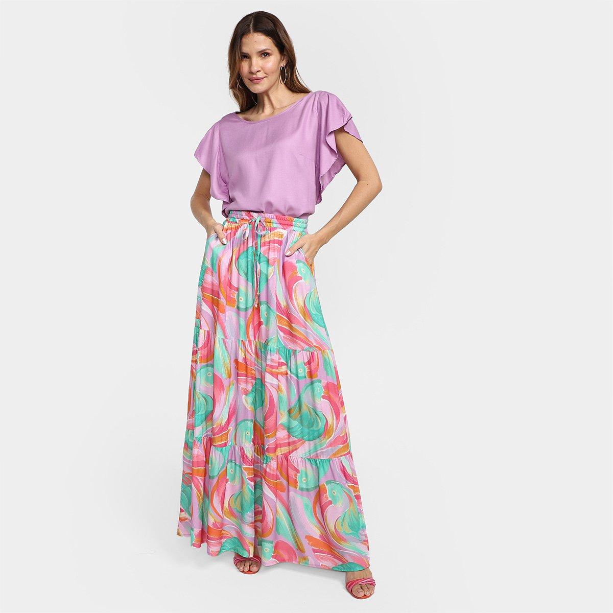 Blusa Mercatto Manga Ampla Feminina - 4