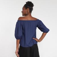 Blusa Mercatto Ombro A Ombro Babado Feminina - 2