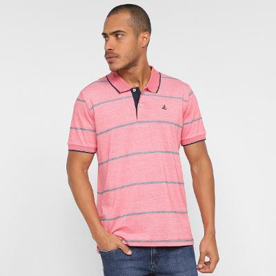 Camisa Polo Lucky Sailing Listrada Masculina