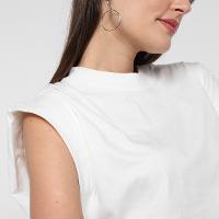 Blusa Morena Rosa Cropped Cavada Muscle Tee Feminina - 3