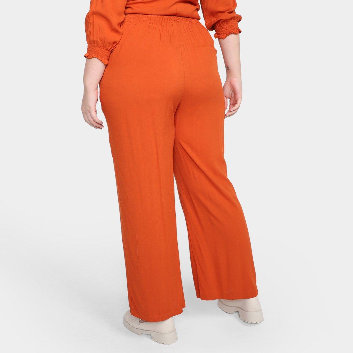 Calça Plus Size The Style Box Estampada Feminina - 3