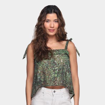 Blusa All Is Love Camuflada Feminina