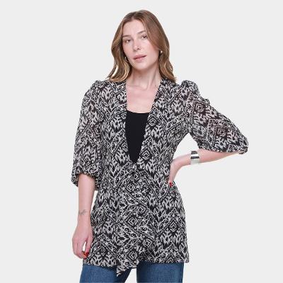 Casaco My Favorite Things Kaftan Estampado Feminino