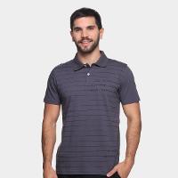 Camisa Polo Ultimato Listras Lettering Masculina - 1