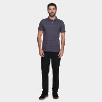 Camisa Polo Ultimato Listras Lettering Masculina - 4