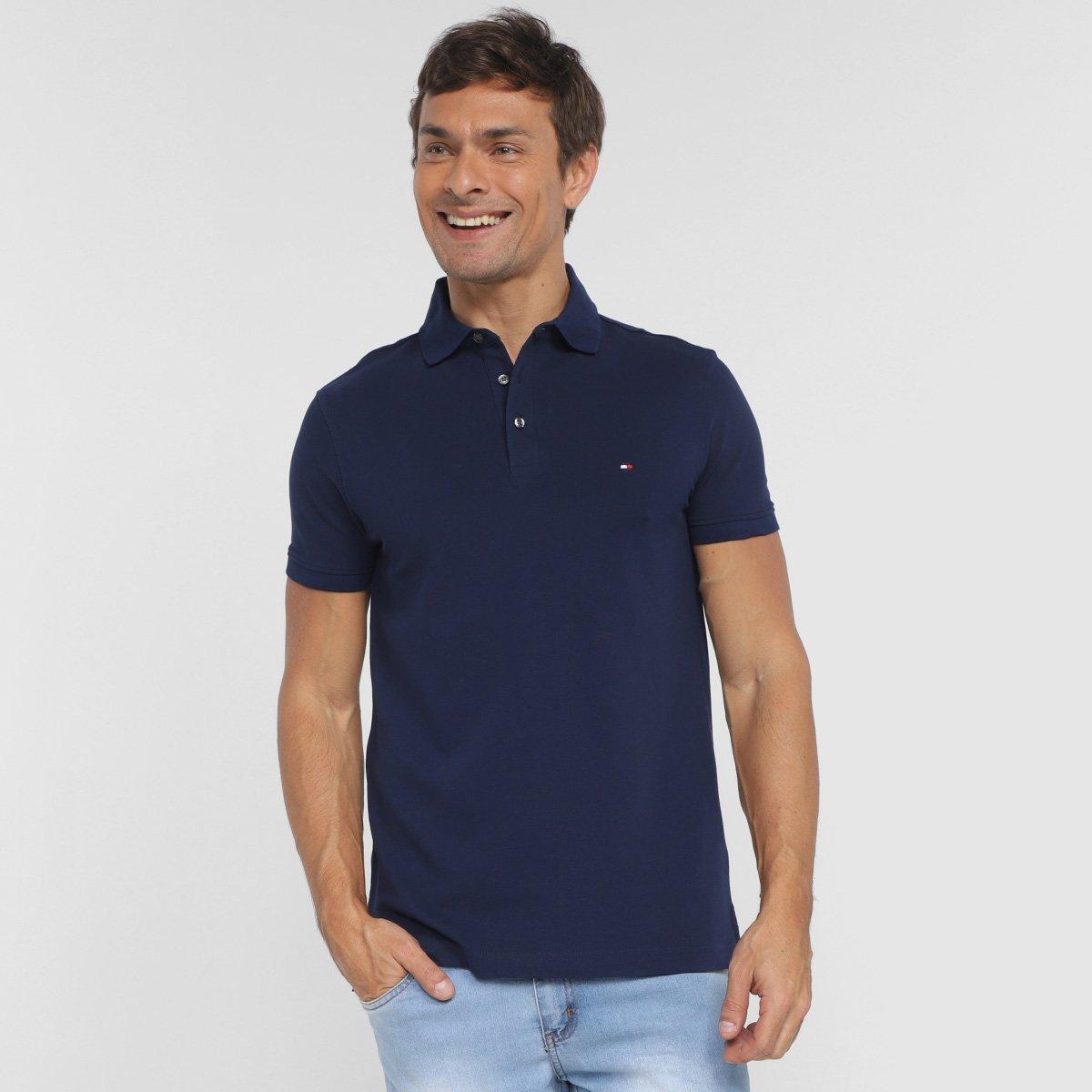 Camisa Polo Tommy Hilfiger Slim IM 1985 Masculina - 1