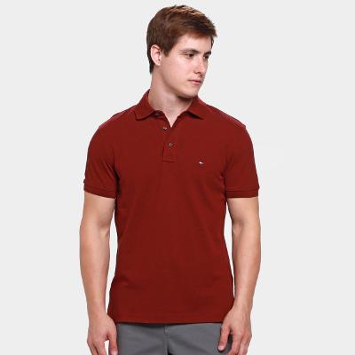Camisa Polo Slim Tommy Hilfiger Casual Masculina