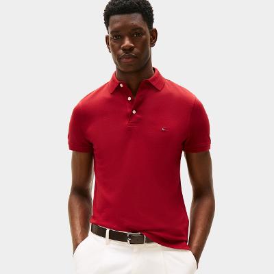 Camisa Polo Slim Tommy Hilfiger Casual Masculina