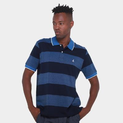 Camisa Polo Lucky Sailing Listrada Masculina