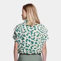 Camisa Manga Curta All is Love Nó Onça Pincelada Feminina - 2