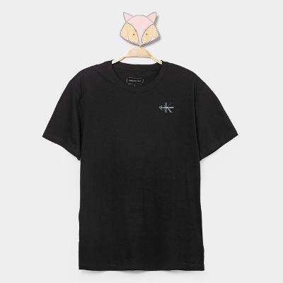Camiseta Infantil Calvin Klein Básica Menino