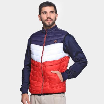 Colete Eagle Rock Gilet Nylon Tricolor Masculino