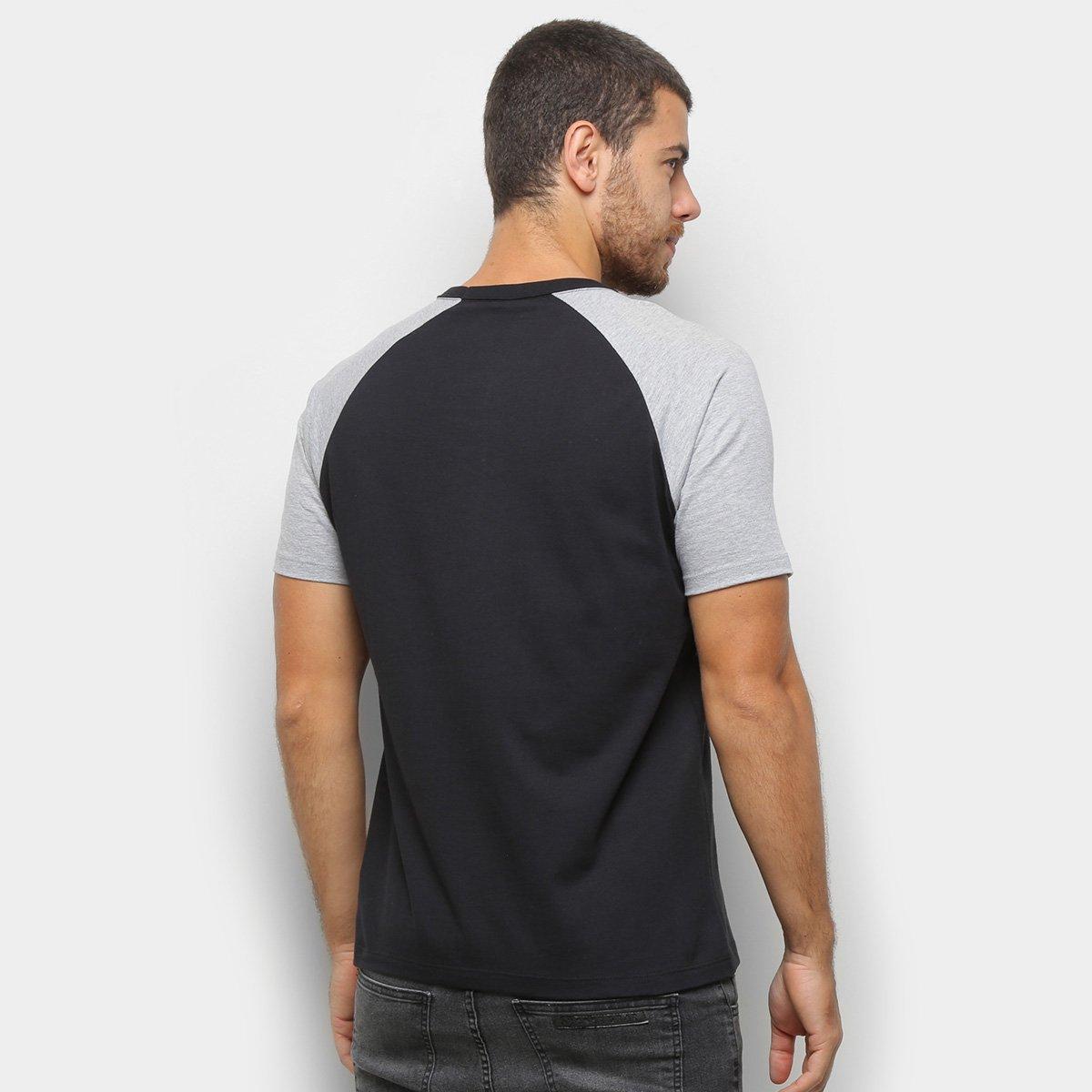 Kit Camiseta Básicos Raglan  2 Peças Masculina - 3