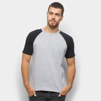 Kit Camiseta Básicos Raglan  2 Peças Masculina