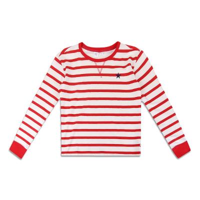 Camiseta GAP Manga Longa Listrada Feminina