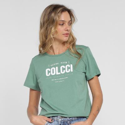 Camiseta Colcci Logo Feminina
