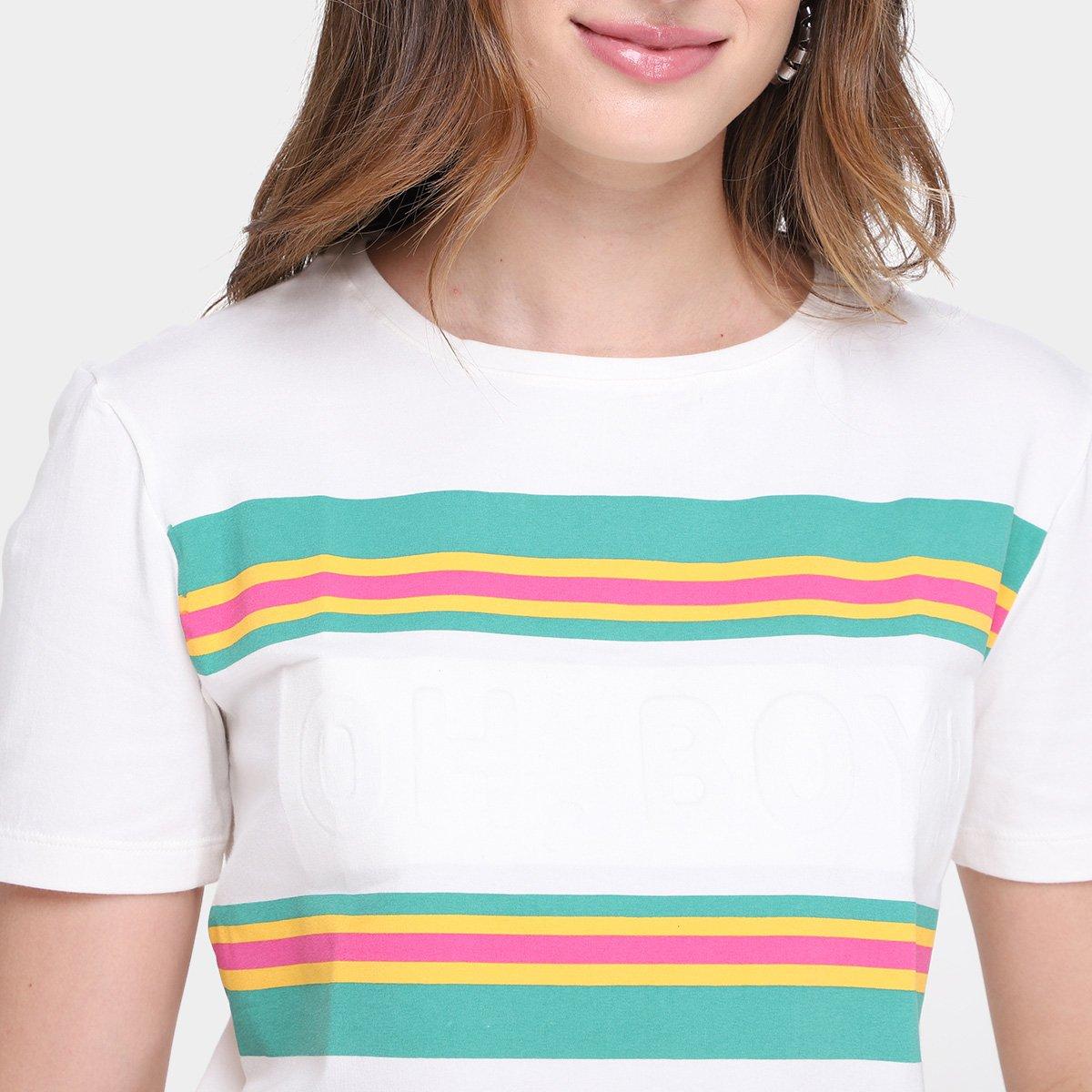 T-Shirt Oh,Boy! Relevo Feminina - 3
