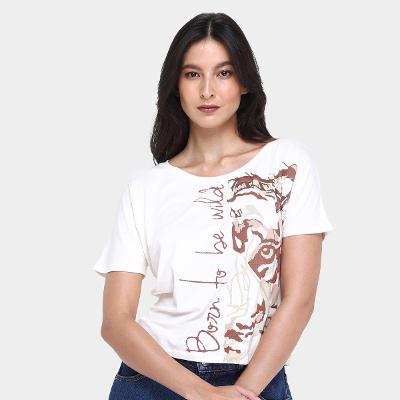 Camiseta All Is Love Born To Be Wild Feminina