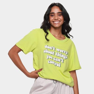 Camiseta All Is Love Don't Worry Feminina