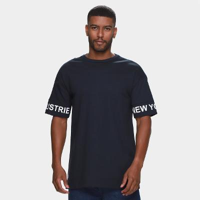 Camiseta Industrie Black Oversized Masculina
