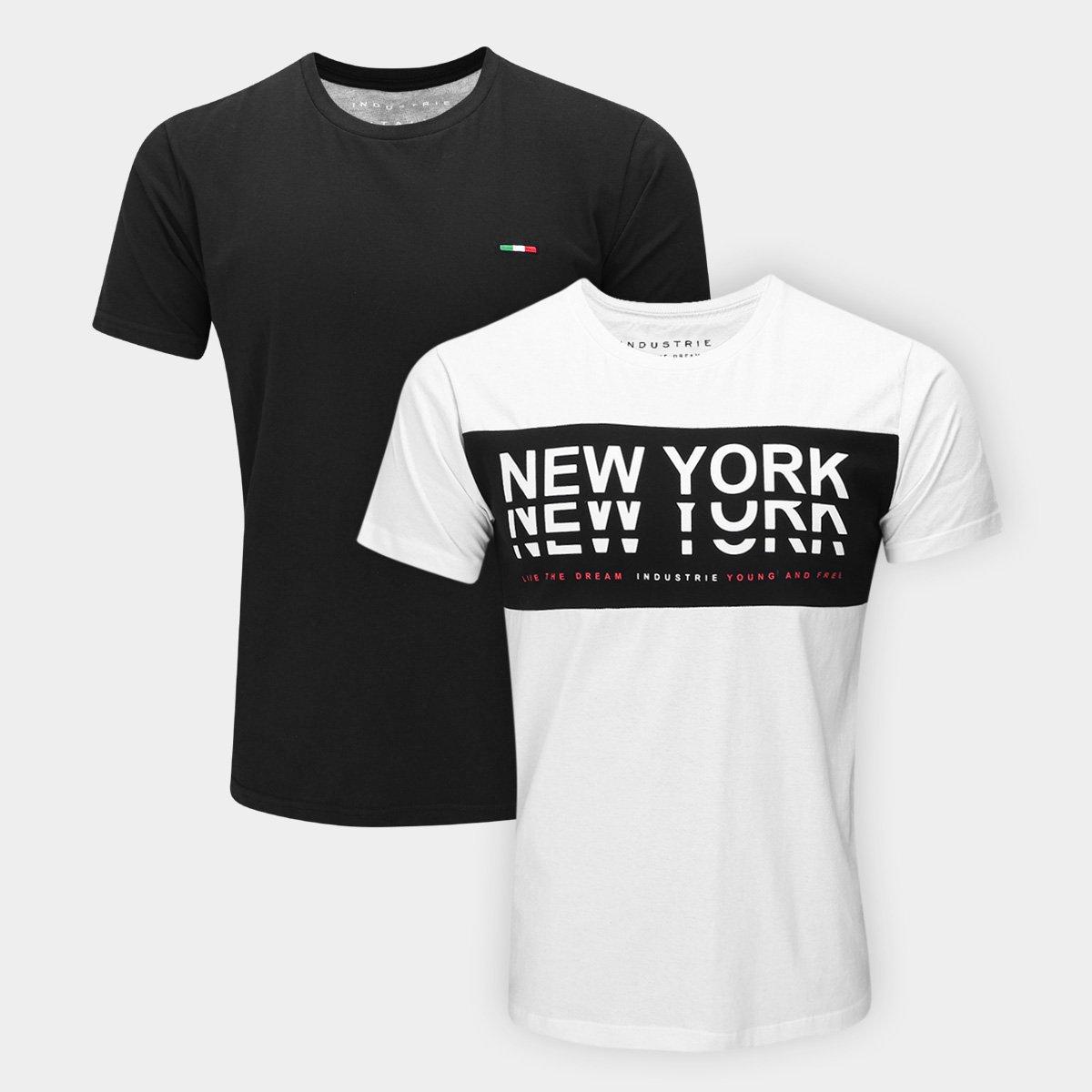 Kit Camiseta Industrie Coleção II Masculina 2 Peças - 1