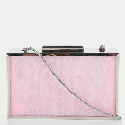 Clutch Santa Lolla Metal Alça Removível Feminina