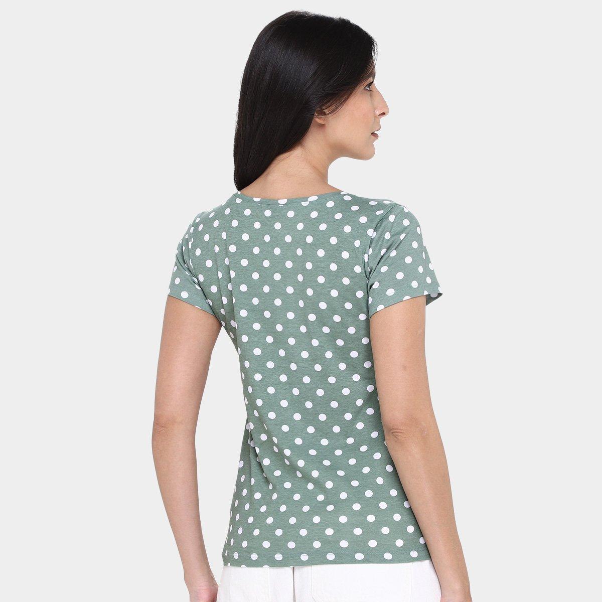 Kit Camiseta Básicos Poá c/ 2 Peças Feminina - 2