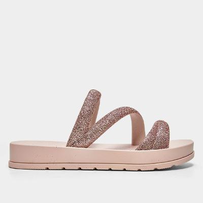 Sandália Infantil Grendene Zaxy Glitter Menina