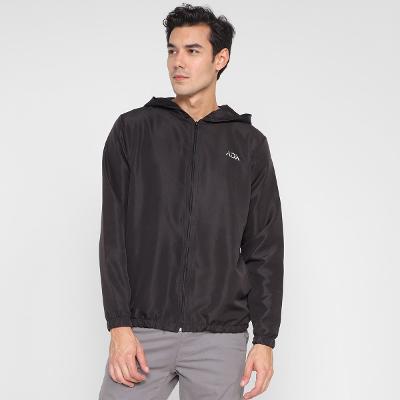 Jaqueta Adx Corta Vento Com Capuz Tac Tel Masculina