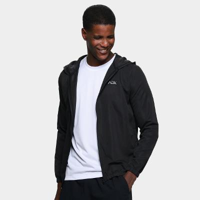 Jaqueta Adx Corta Vento Com Capuz Tac Tel Masculina