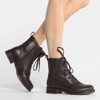 Bota Coturno Cano Curto Mooncity Básico Feminino - 2