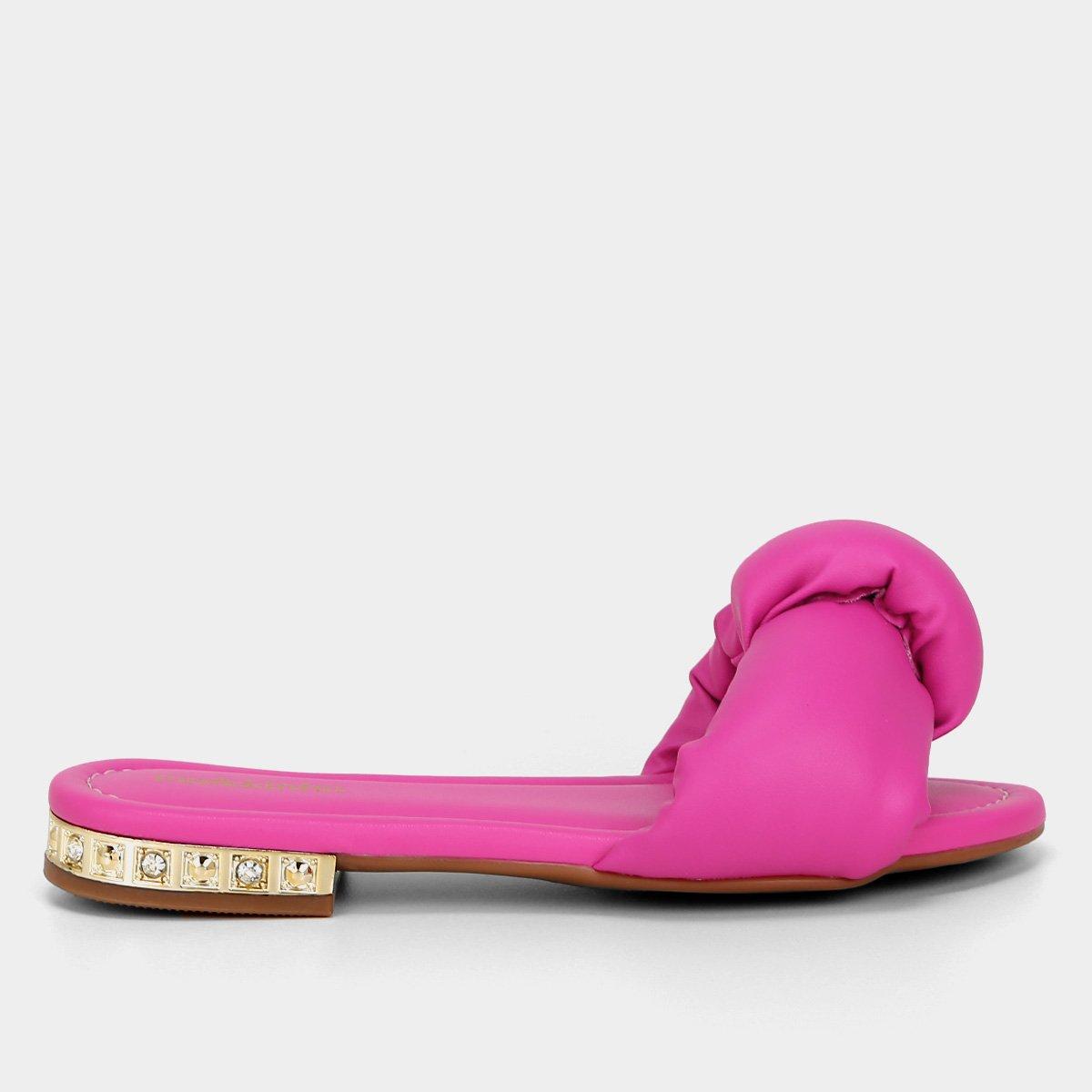 Sandália Infantil Molekinha Nó Strass - 1