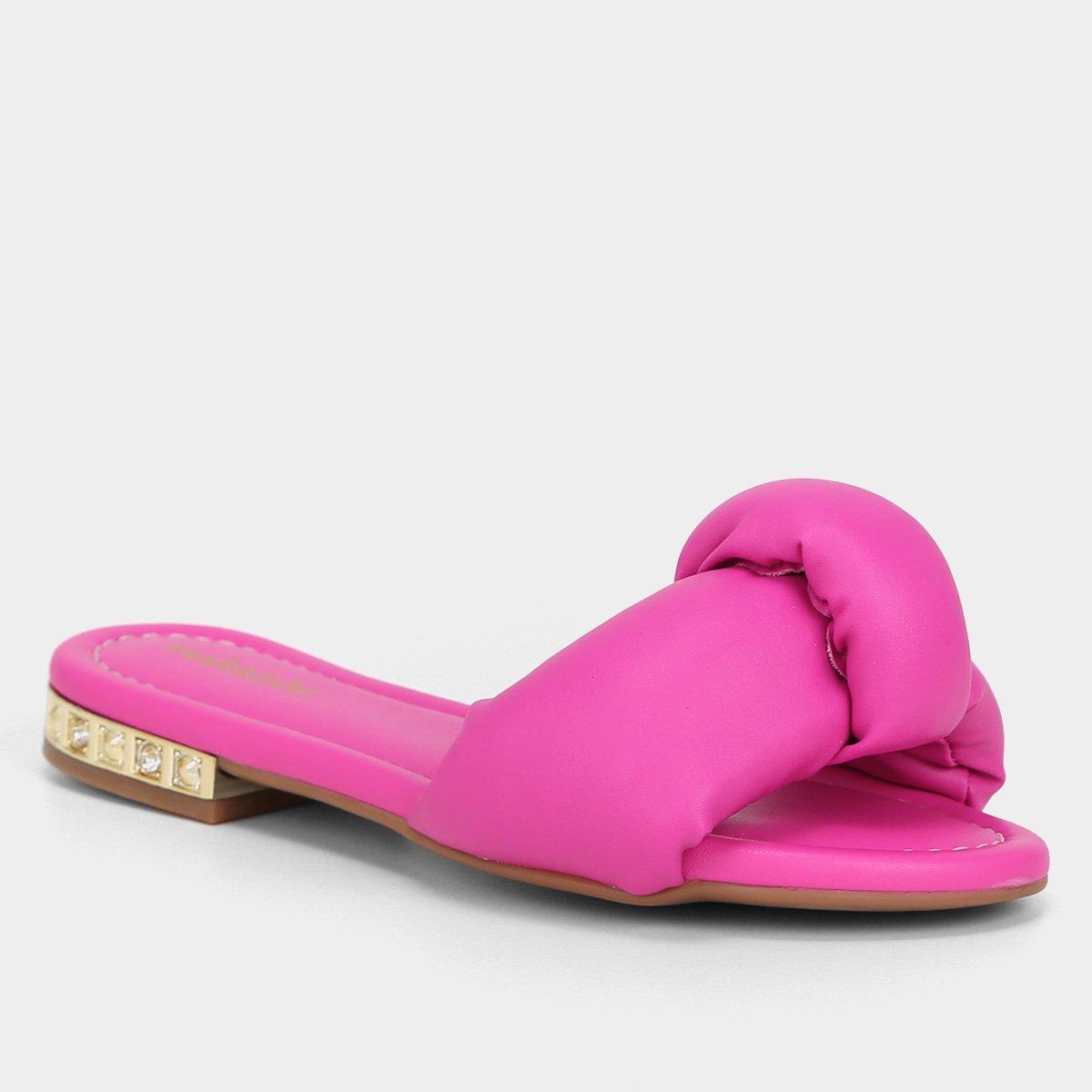 Sandália Infantil Molekinha Nó Strass - 2