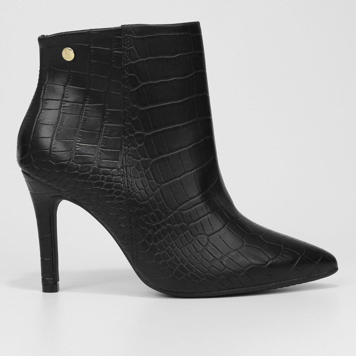 Bota Vizzano Matelassê Cano Curto Feminina - 1