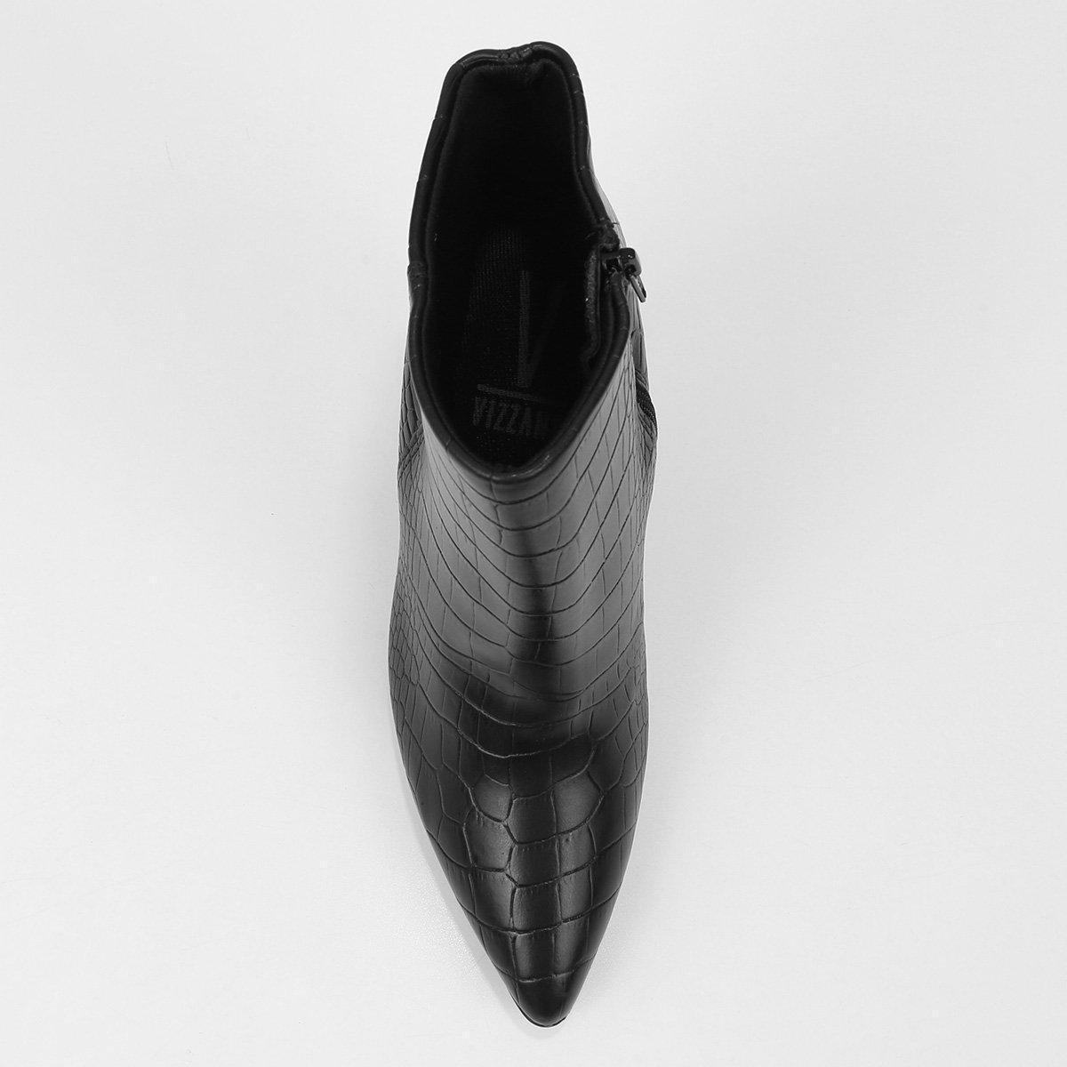 Bota Vizzano Matelassê Cano Curto Feminina - 4