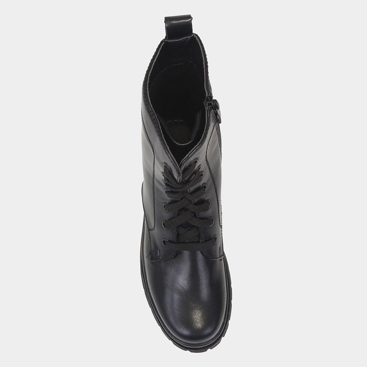 Bota Coturno Mooncity Cano Médio Feminina - 4